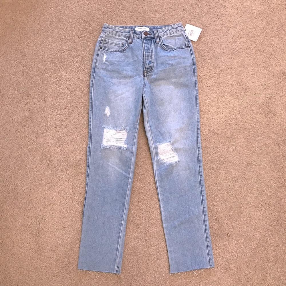 O'Neill Light Blue Straight Leg Jeans